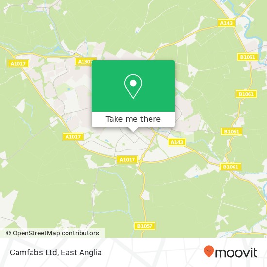 Camfabs Ltd map