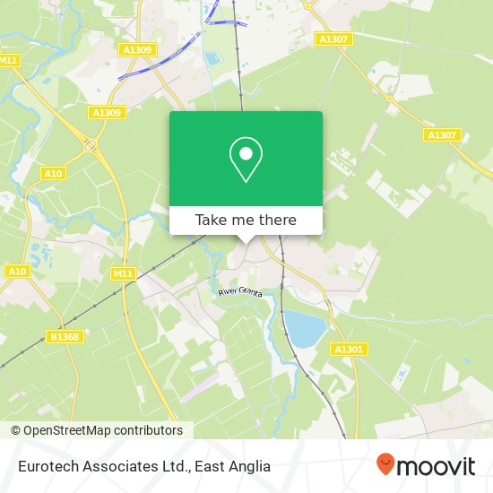 Eurotech Associates Ltd. map