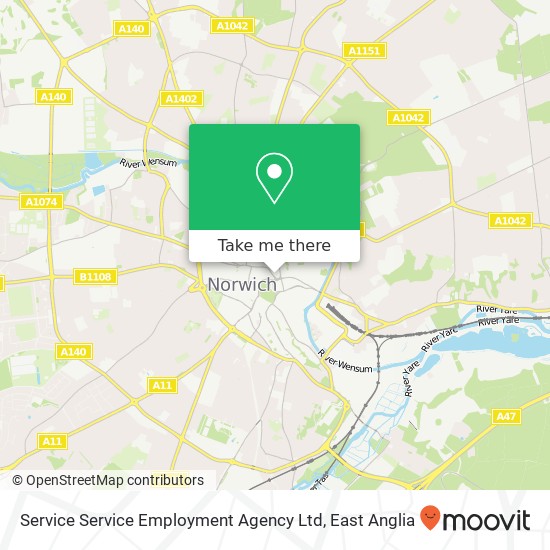 Service Service Employment Agency Ltd map