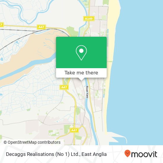 Decaggs Realisations (No 1) Ltd. map