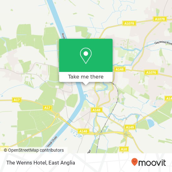 The Wenns Hotel map