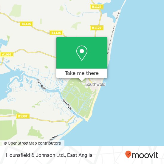 Hounsfield & Johnson Ltd. map