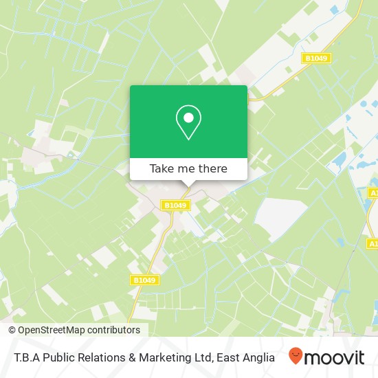 T.B.A Public Relations & Marketing Ltd map