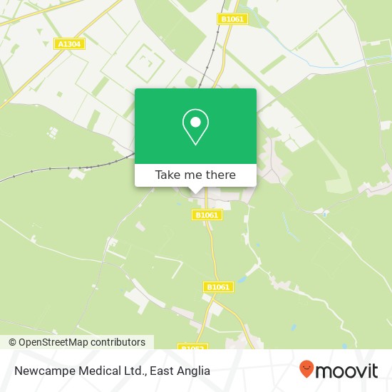 Newcampe Medical Ltd. map