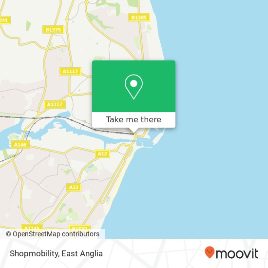 Shopmobility map