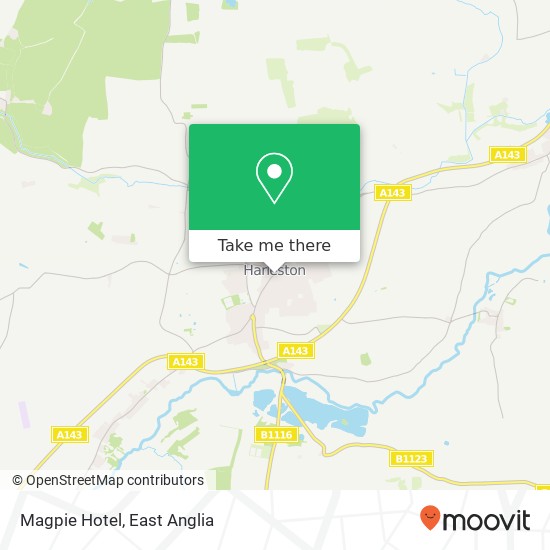 Magpie Hotel map