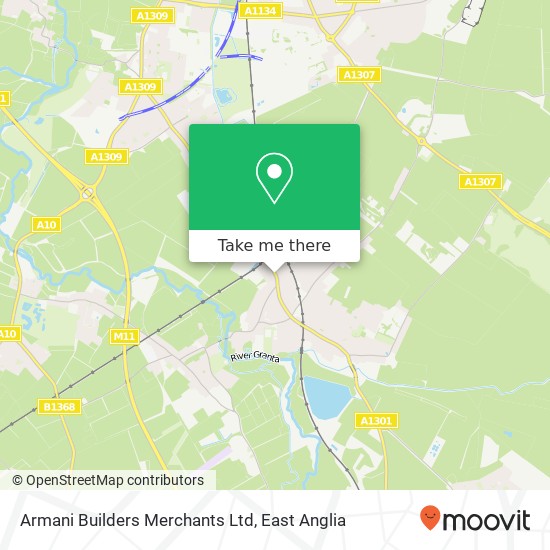 Armani Builders Merchants Ltd map