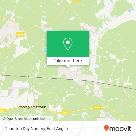 Thurston Day Nursery map