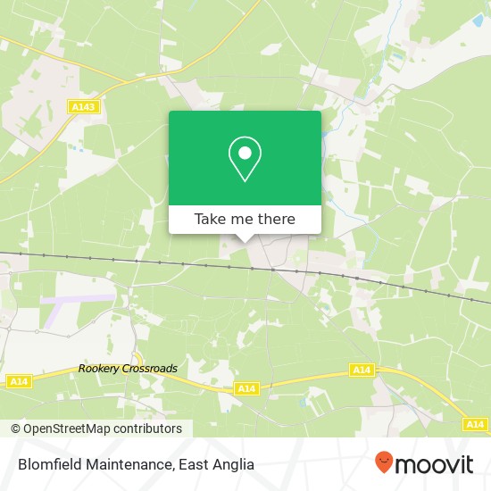 Blomfield Maintenance map