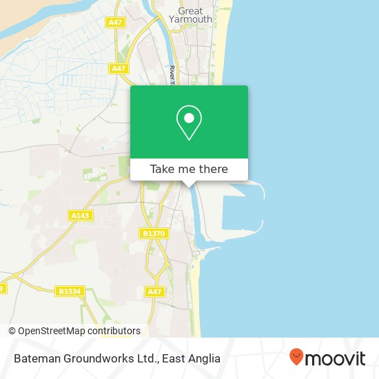 Bateman Groundworks Ltd. map