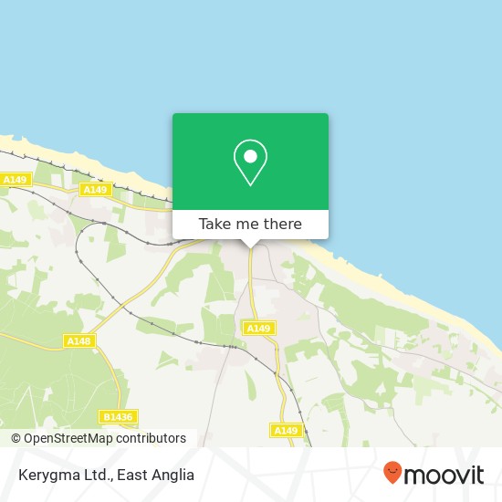 Kerygma Ltd. map