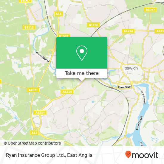 Ryan Insurance Group Ltd. map