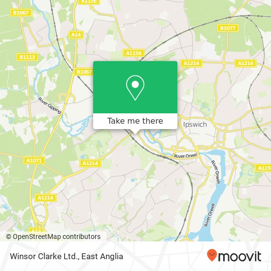 Winsor Clarke Ltd. map