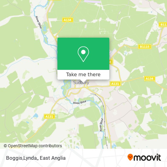 Boggis,Lynda, map