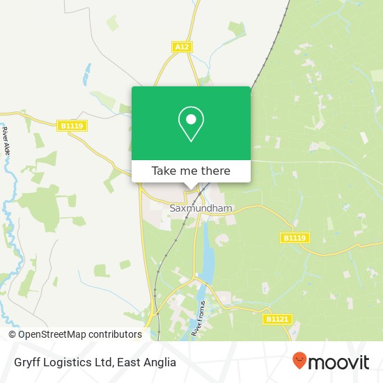 Gryff Logistics Ltd map