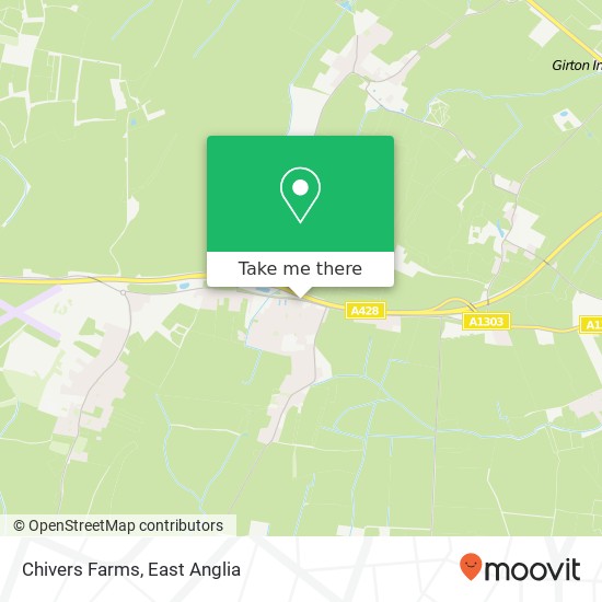Chivers Farms map