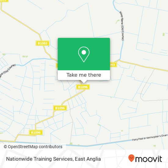 Nationwide Training Services map