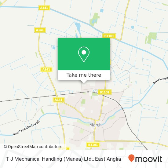 T J Mechanical Handling (Manea) Ltd. map