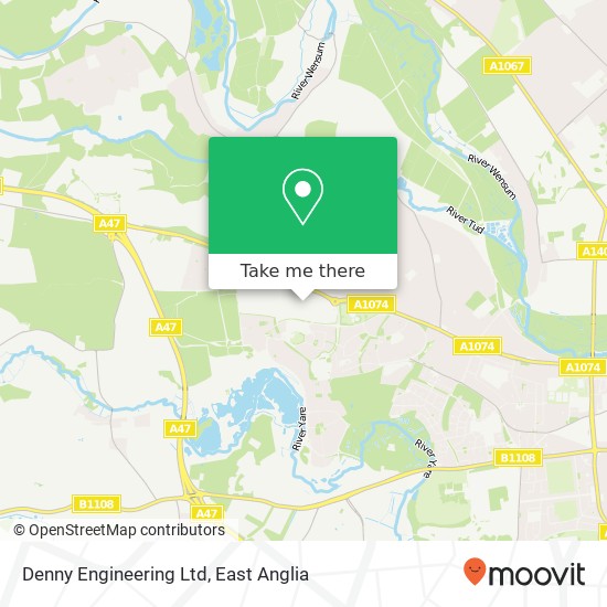 Denny Engineering Ltd map