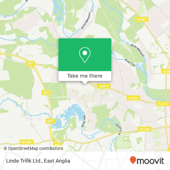 Linde Trifik Ltd. map