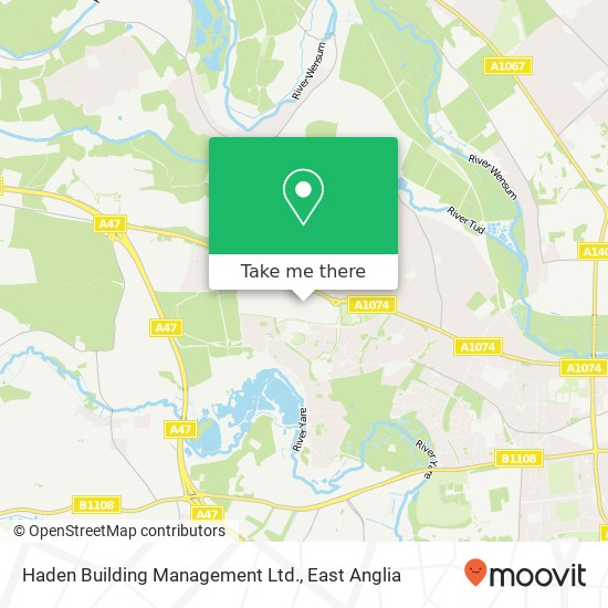 Haden Building Management Ltd. map