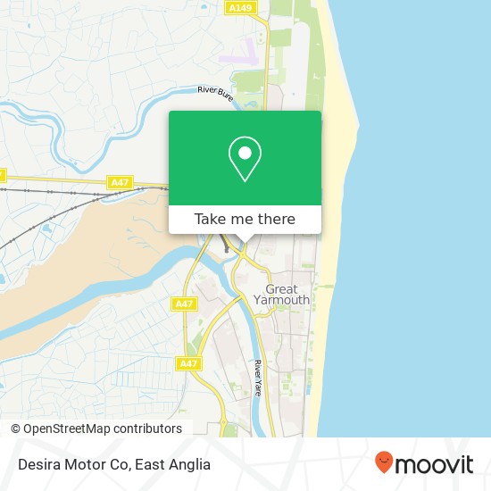 Desira Motor Co map