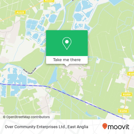 Over Community Enterprises Ltd. map