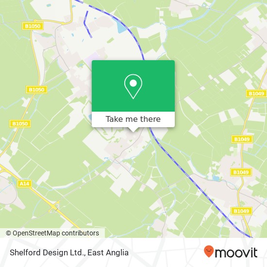 Shelford Design Ltd. map