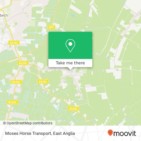 Moses Horse Transport map