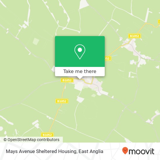Mays Avenue Sheltered Housing map