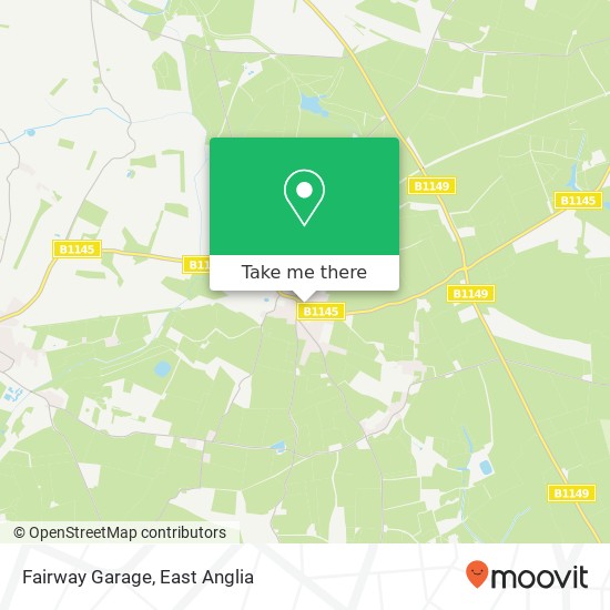 Fairway Garage map