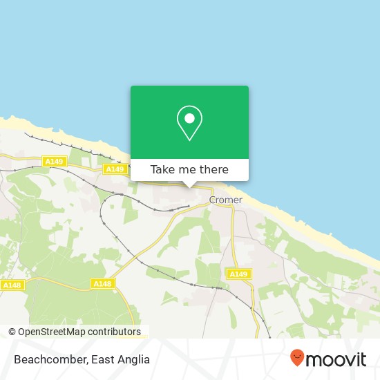Beachcomber map