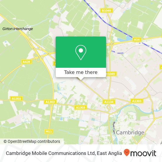Cambridge Mobile Communications Ltd map