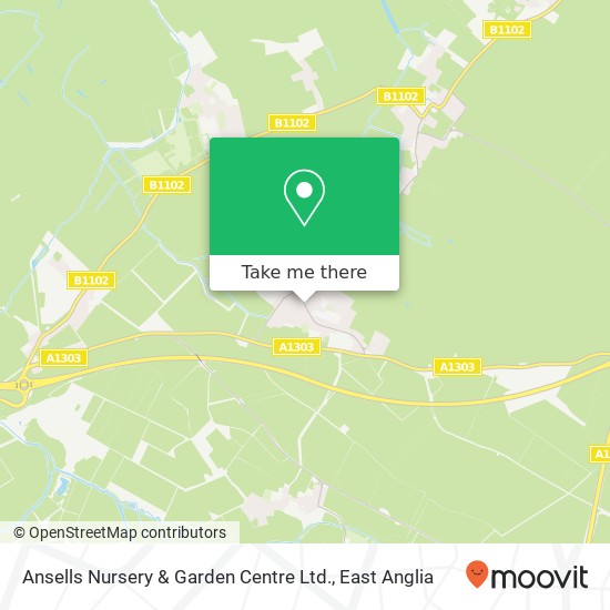 Ansells Nursery & Garden Centre Ltd. map