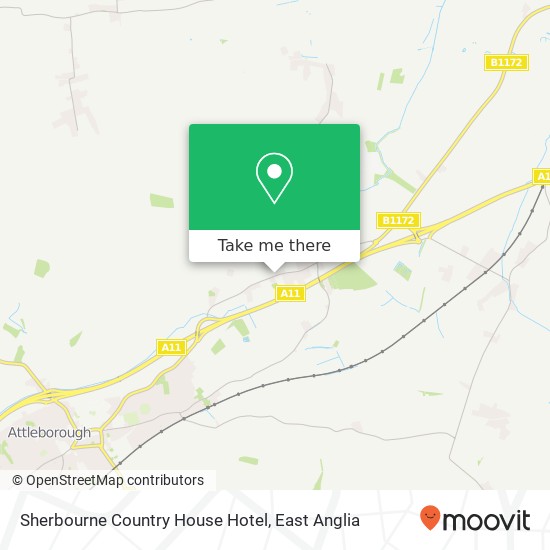 Sherbourne Country House Hotel map