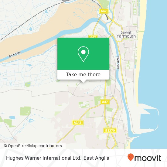 Hughes Warner International Ltd. map
