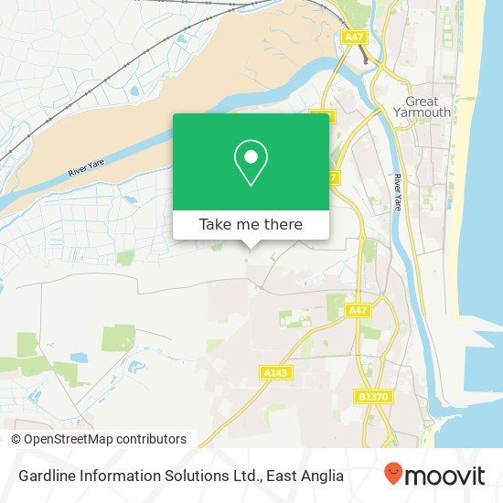 Gardline Information Solutions Ltd. map