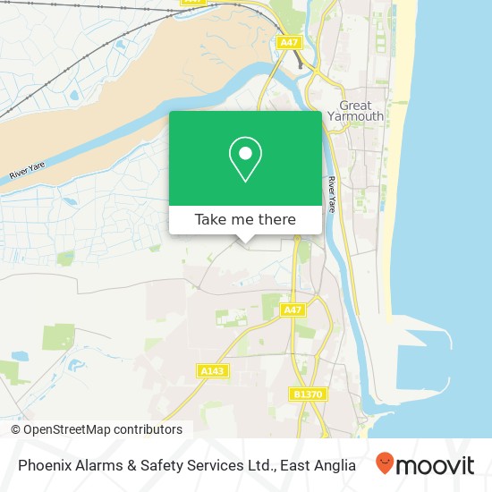 Phoenix Alarms & Safety Services Ltd. map