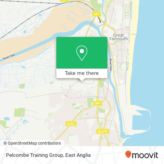Pelcombe Training Group map