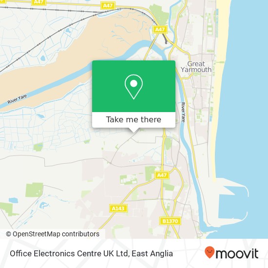 Office Electronics Centre UK Ltd map