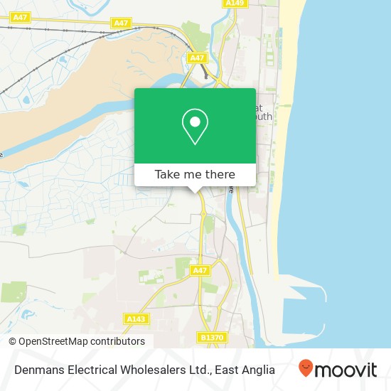 Denmans Electrical Wholesalers Ltd. map