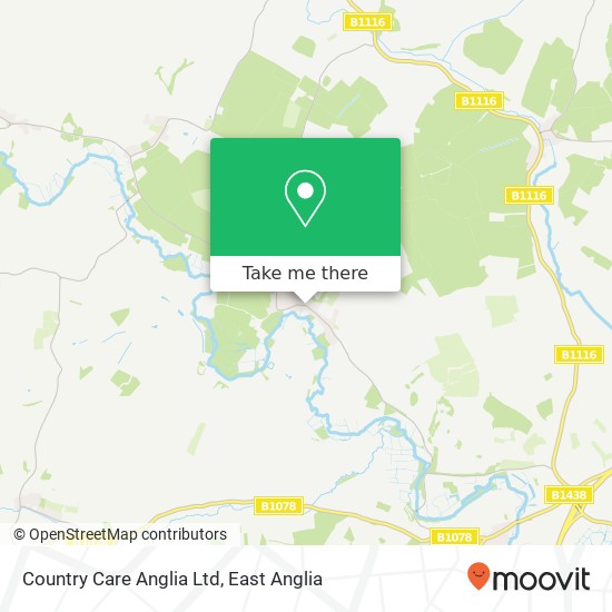 Country Care Anglia Ltd map