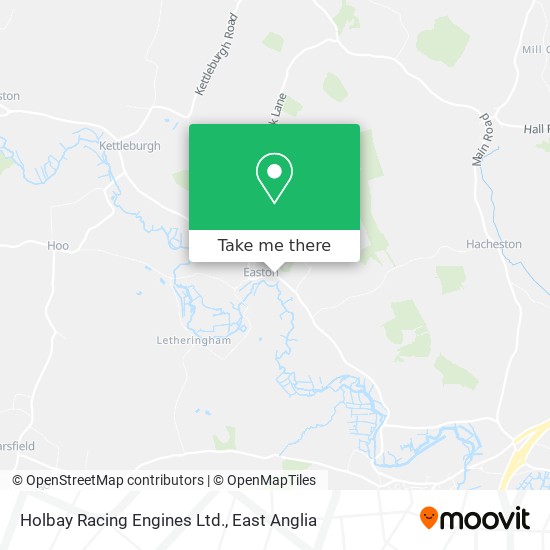 Holbay Racing Engines Ltd. map