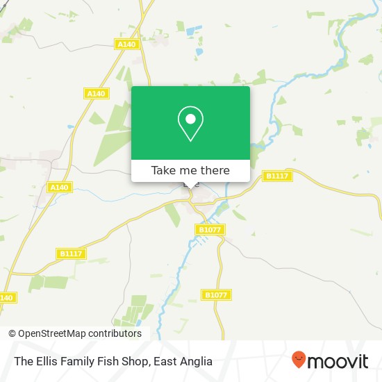The Ellis Family Fish Shop map
