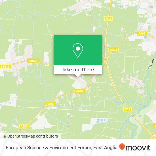 European Science & Environment Forum map