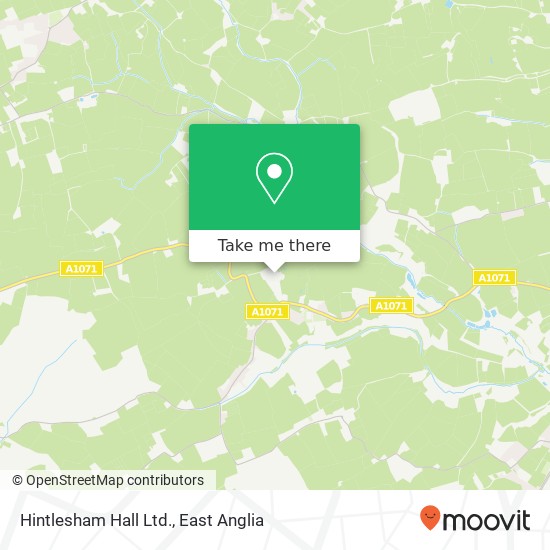 Hintlesham Hall Ltd. map
