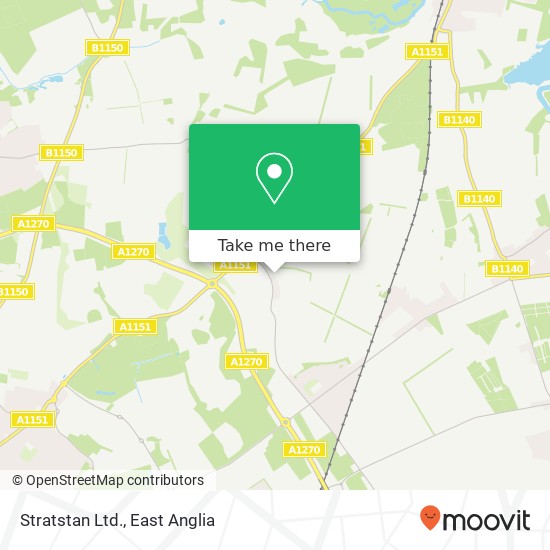 Stratstan Ltd. map