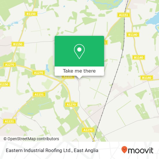 Eastern Industrial Roofing Ltd. map