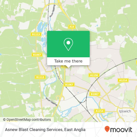 Asnew Blast Cleaning Services map