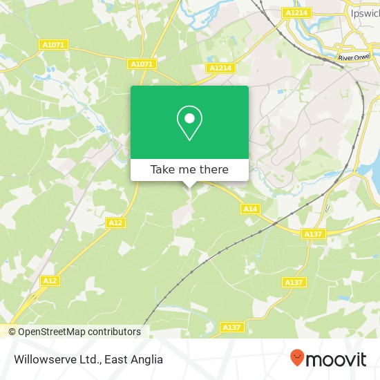 Willowserve Ltd. map